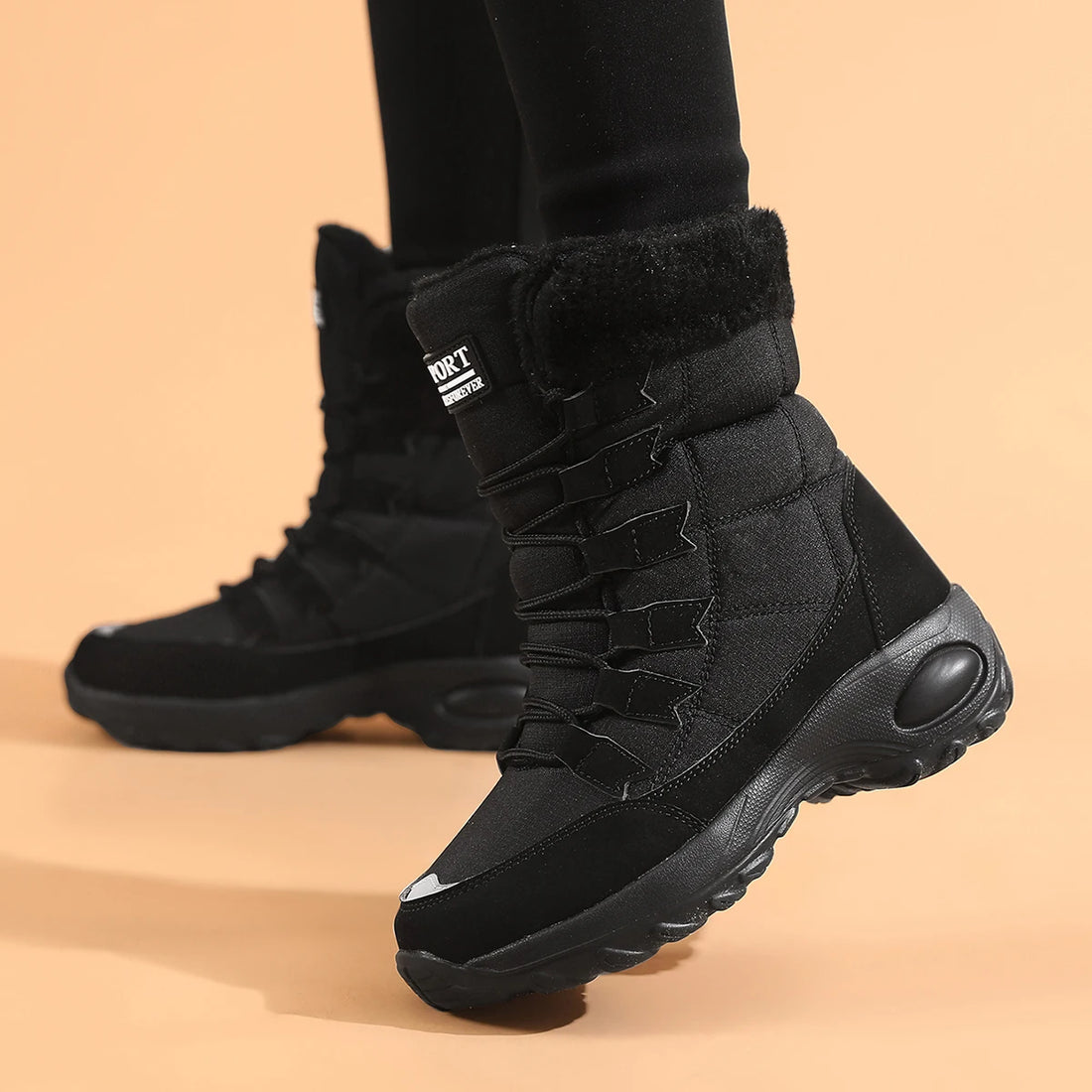 Women's Boots Winter High Quality Keep Warm Mid-Calf Waterproof Snow Boots Women Comfortable Ladies Thigh High Hiking Boots - Buy online at  Vibe In Cart.