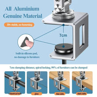 Adjustable Laptop Arm Mount for Desk with 360 Degree Rotation for Up to 17 Inch Laptops