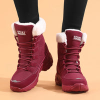 Women's Boots Winter High Quality Keep Warm Mid-Calf Waterproof Snow Boots Women Comfortable Ladies Thigh High Hiking Boots - Buy online at  Vibe In Cart.