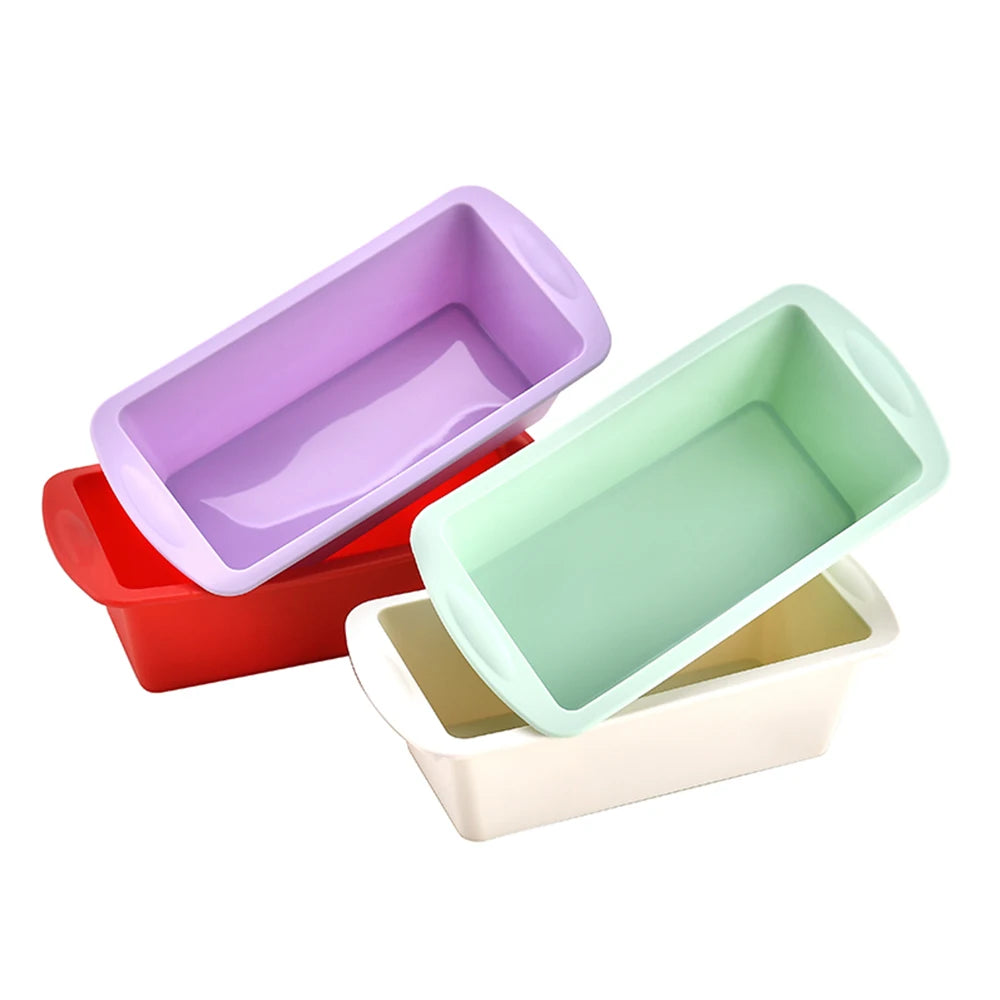 1/4Pcs Household Rectangular Silicone Mold Candy Toast Mould Easter Bread DIY Kitchen Supplies Cake Bakeware Pan Baking Tools - Buy online at  Vibe In Cart.
