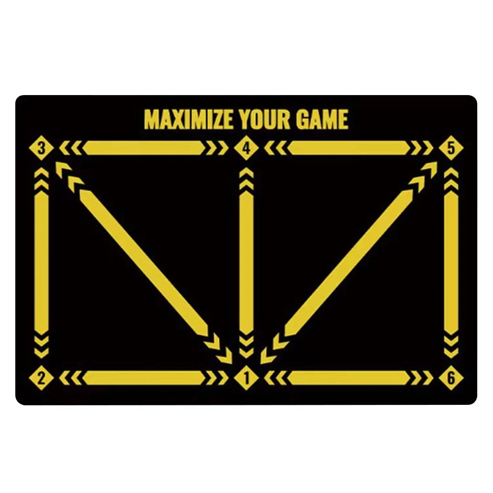 Foldable Football Mat Non-Slip Football Footstep Training Rug Wear-Resistant Ball Control Footstep Mat Gifts for Football Lovers - Buy online at  Vibe In Cart.