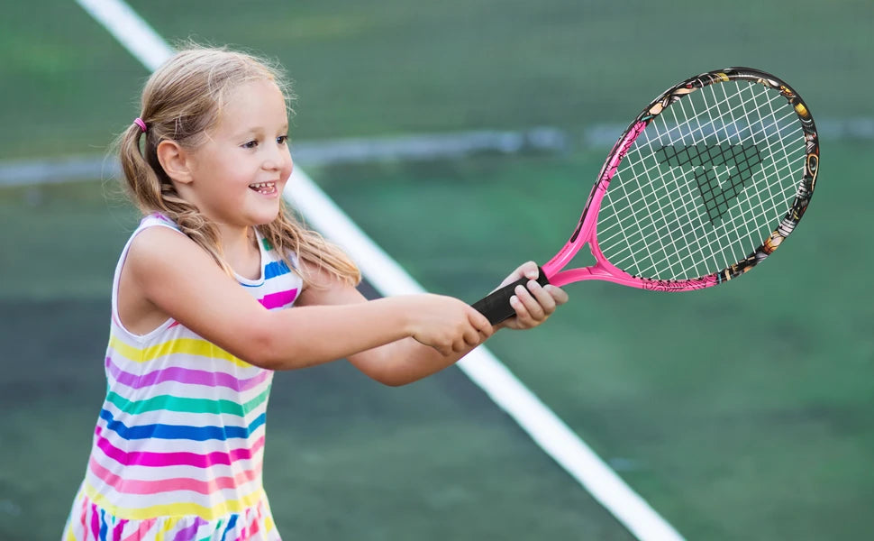 AMASPORT Tennis Rackets for Kids Toddlers 17'' with Cover Bag for Girl and Boy Tennis Racquet - Buy online at  Vibe In Cart.