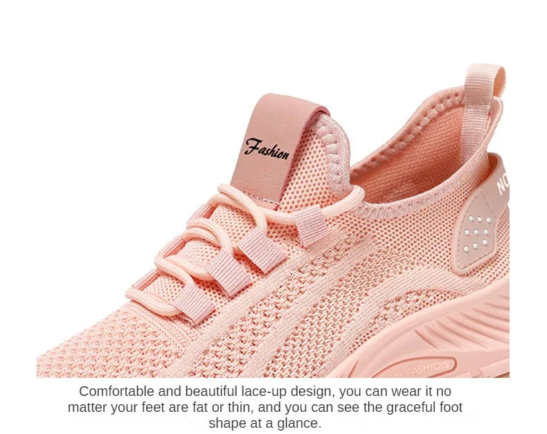 Women's Shoes Summer 2025 Casual Sneakers Breathable Mesh Lightweight Affordable Free Shipping - Buy online at  Vibe In Cart.