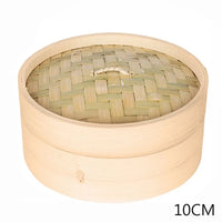 10/15/20cm Cooking Bamboo Steamer Dumpling Food Steamer with Lid Cookware Steam Pot Kitchen Cooking Tools - Buy online at  Vibe In Cart.