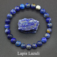 Original Reiki Blue Apatite Beads Bracelet Men Women Natural Lapis Lazuli Amethyst Yellow Tiger Eye Stone Beads Bracelet Jewelry - Buy online at  Vibe In Cart.