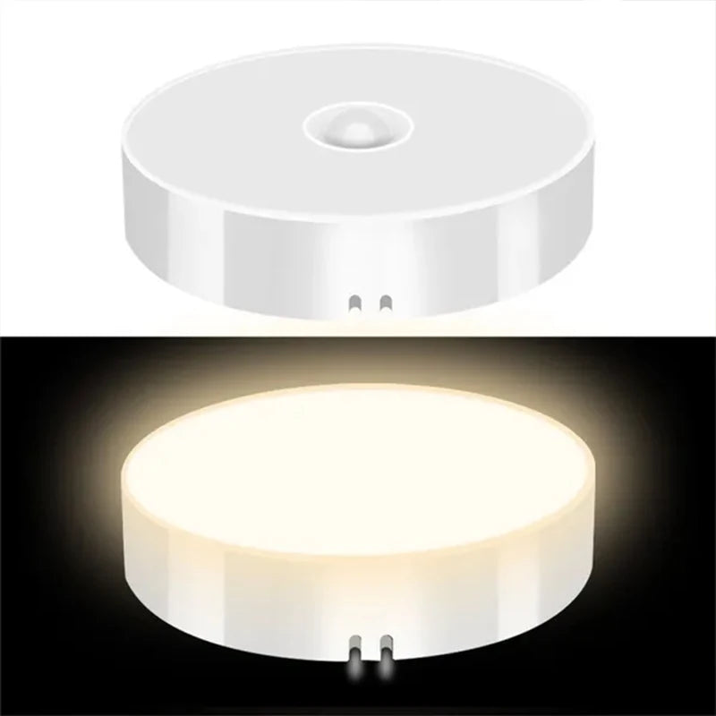 PIR Motion Sensor LED Night Light USB Rechargeable Night Lamp For Kitchen Cabinet Wardrobe Lamp Staircase Wireless Closet Light - Buy online at  Vibe In Cart.