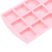12Cavity Square Silicone Molds For DIY Brownie Bites Fudges Cakes Candy Jelly Bakeware For Kids Baking Decorating Mold - Buy online at  Vibe In Cart.