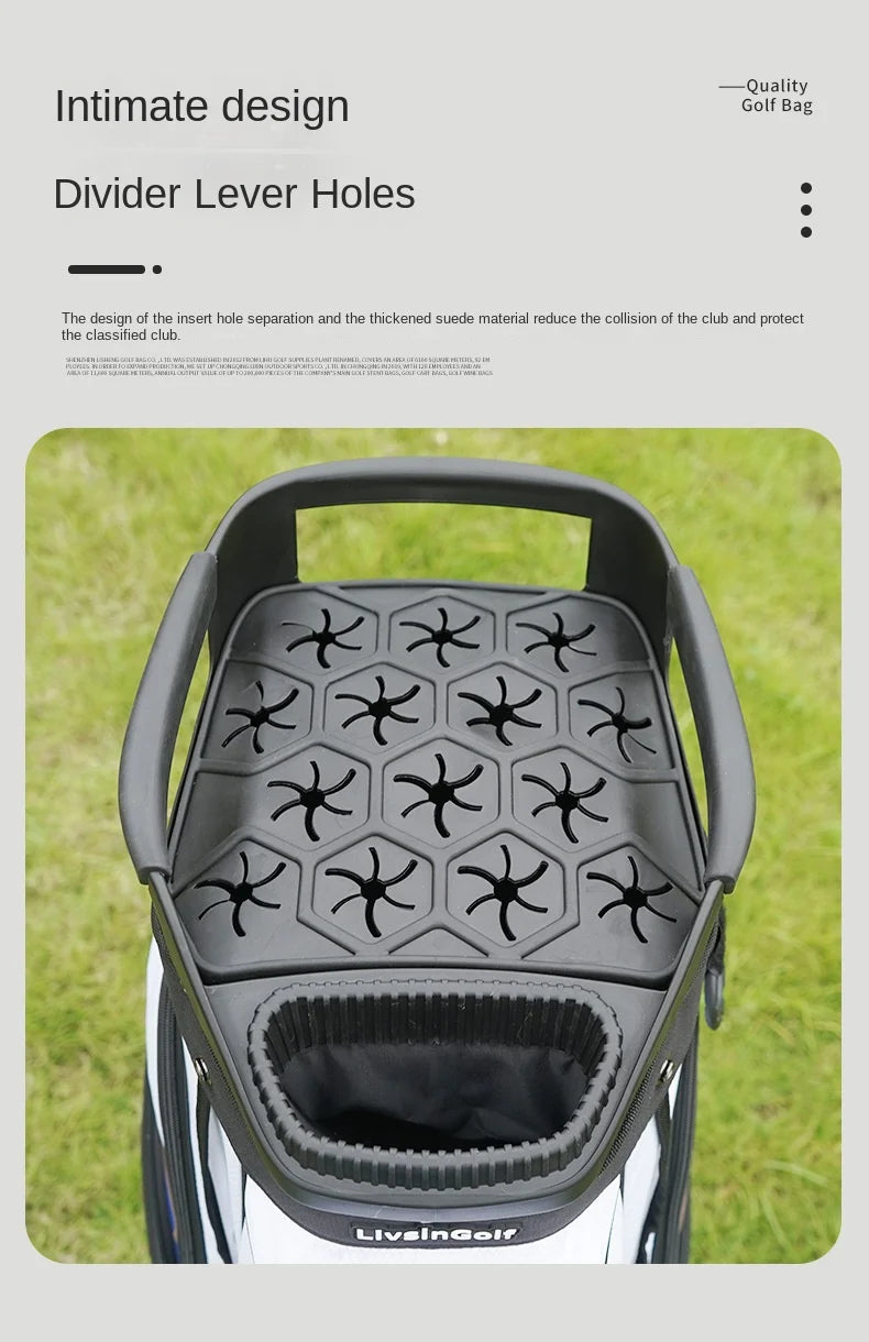 OEM ODM Staff Golf Bags 14-Way Waterproof Cart Bag - Buy online at  Vibe In Cart.