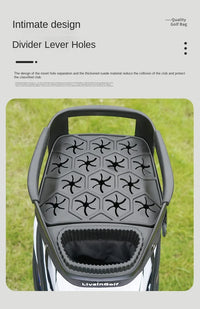 OEM ODM Staff Golf Bags 14-Way Waterproof Cart Bag - Buy online at  Vibe In Cart.