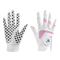 Golf Gloves Children's Golf Gloves Child Boys Girls PU Microfiber Cloth Breathable Non-slip Protection A Pair Kids Velcro Gifts - Buy online at  Vibe In Cart.