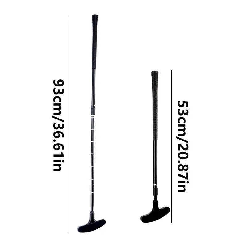 Telescopic Multifunctional Mini Putter Golf Club with Non-Slip Grip