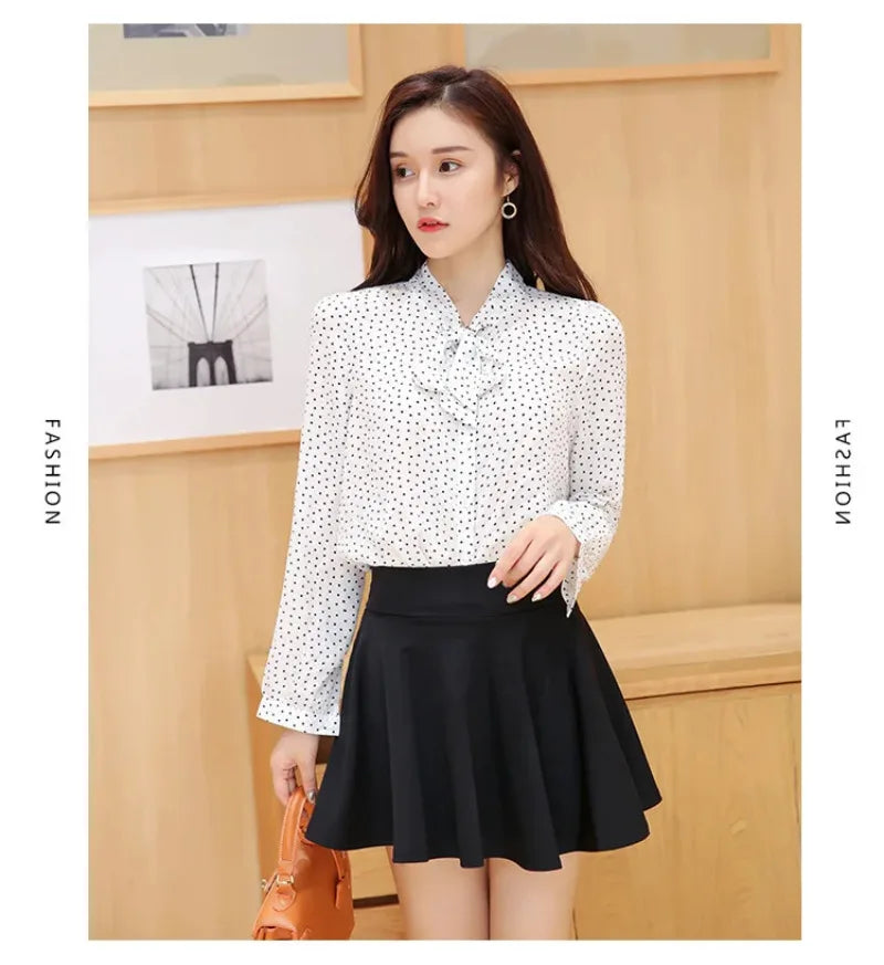 Women's Mini Pleated Flared Skirt Loose Fit Plus Size 4XL Acetate Cotton