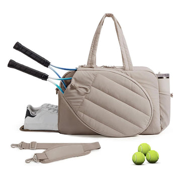 Tennis Badminton Rackets Bag Large Storage Outdoor Travel Sports Training Commuting Shoulder Bags Pickleball Paddle Handbag - Buy online at  Vibe In Cart.