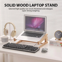 Laptop Stand with Removable Bracket and Cooling Base in ABS Plastic