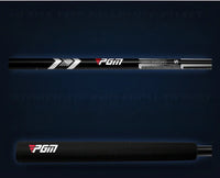 Left Handed Men's Standing Golf Putter with Ball Pickup, Silver Black