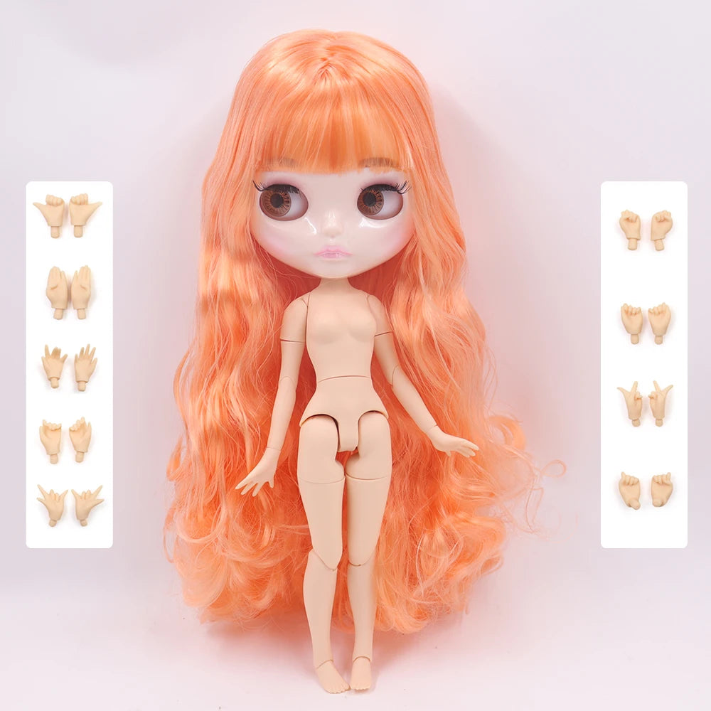 ICY DBS Blyth Doll 1/6 Joint Body 30CM BJD toys Natural shiny face with extra hands AB DIY Fashion Dolls girl gift - Buy online at  Vibe In Cart.