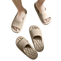 Summer Flip Flops Solid Color Thick Platform Slippers Non Slip Summer Cloud Slides EVA Indoor Home Sandals for Men Women - Buy online at  Vibe In Cart.