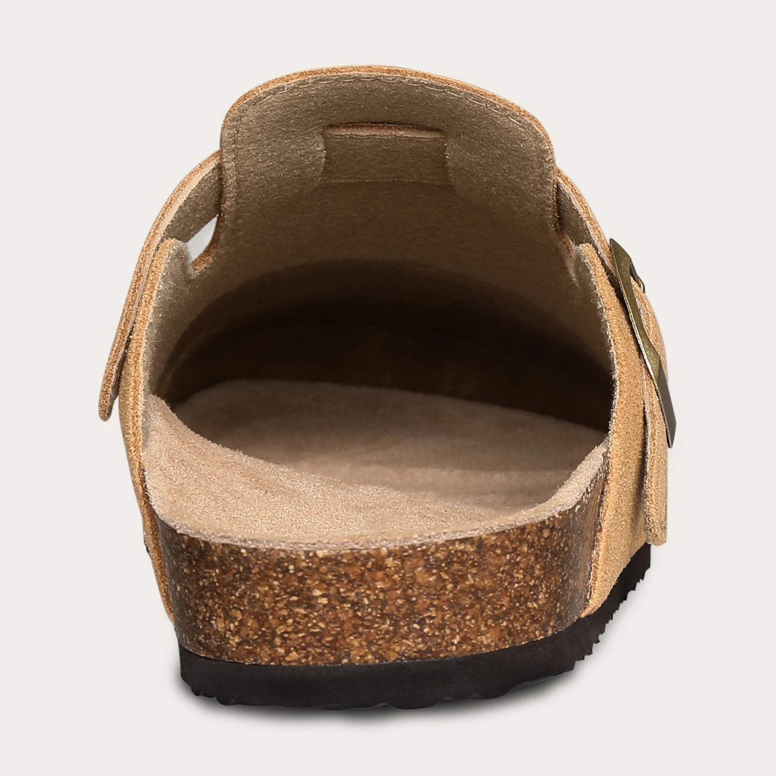 Women's Low Heel Mules Slippers with EVA Insole and Suede Lining