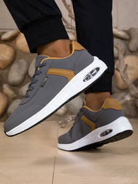 Men's Waterproof Non-Slip Casual Sports Shoes Lace-Up