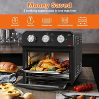 13 Quart 4 Slices Air Fryer Convection Toaster Oven with 1500W Power Multifunctional Kitchen Appliance for Air Frying Grilling - Buy online at  Vibe In Cart.