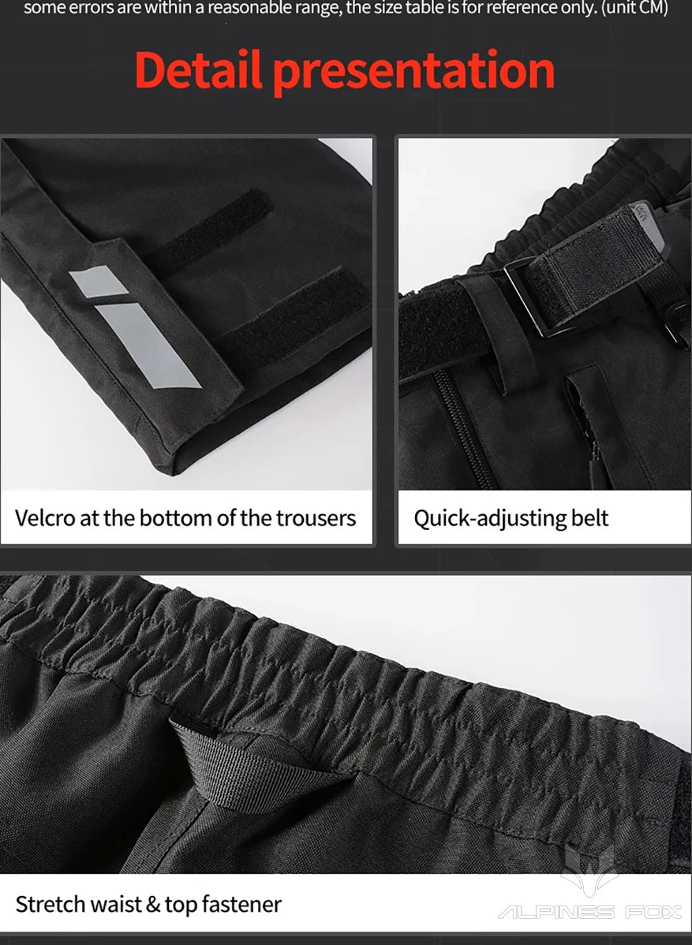 Winter Waterproof Motorcycle Overpants Quick Release Touring Moto Pants Men's Warm Windproof Motorbike Trousers CE Kneepads - Buy online at  Vibe In Cart.