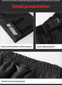 Winter Waterproof Motorcycle Overpants Quick Release Touring Moto Pants Men's Warm Windproof Motorbike Trousers CE Kneepads - Buy online at  Vibe In Cart.