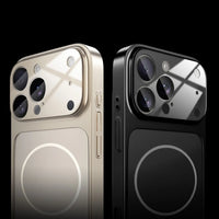 Shockproof Glass Phone Case With Wireless Charging And Screen Protection