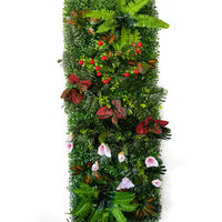 Artificial Chlorophytum Grass Wall Decoration 40x120cm Plastic