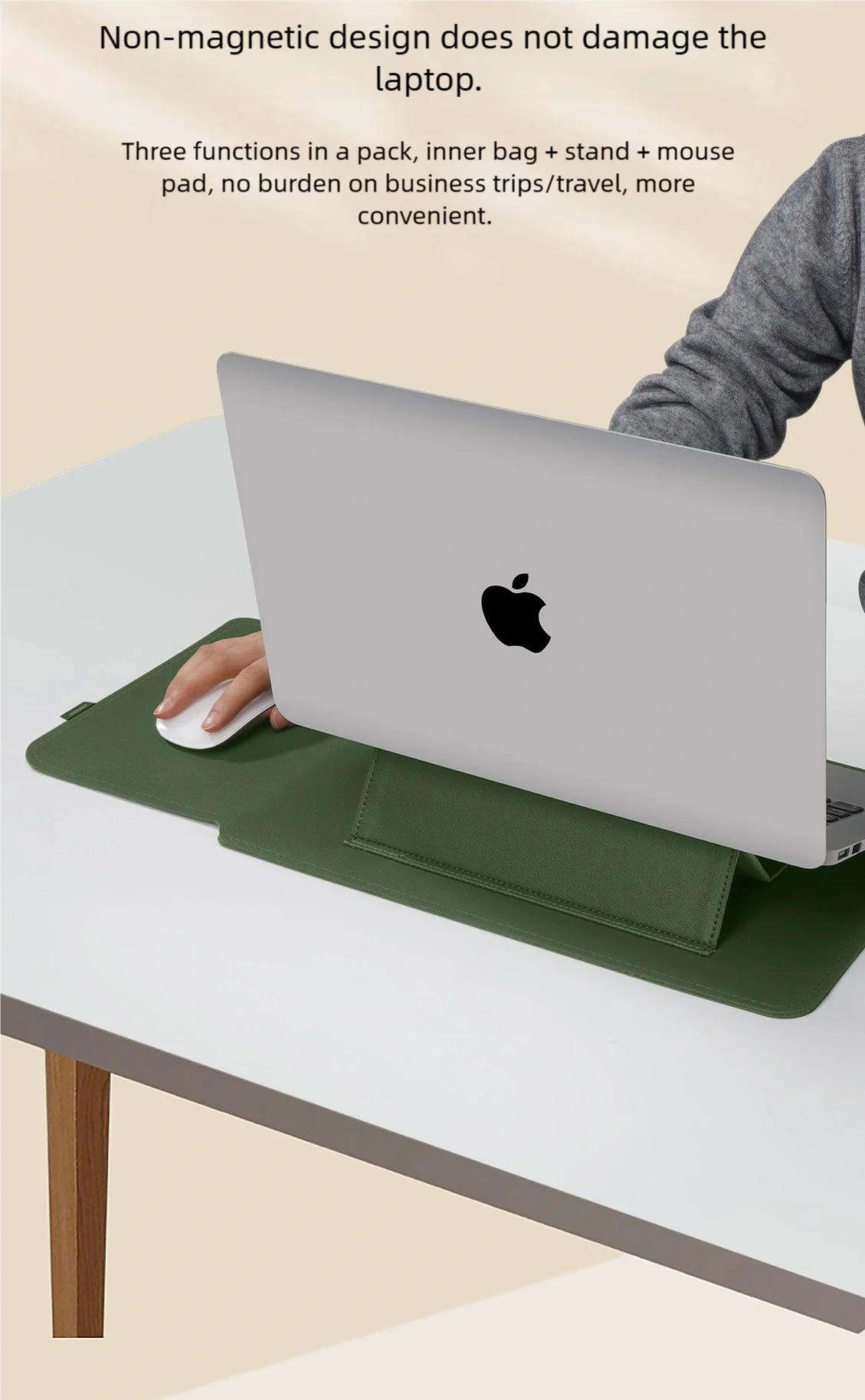 Laptop And Tablet Sleeve Case In Pu Material For 13 To 16 Inch Sizes