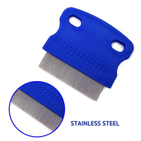Flea Comb Cat Grooming Comb Set 3 Pcs/set Removes Mucus and Crust Small Lice Flea Combs Cats Supplies Pet Comb - Buy online at  Vibe In Cart.