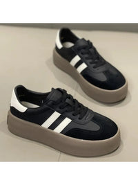 Spring and Autumn New Korean version Fashion Casual color Bock Thick sole Women's Versatile Comfortable Vulcanized Shoes 2025 - Buy online at  Vibe In Cart.