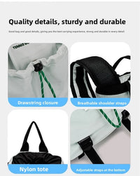 Portable Tennis badminton Racket Bag Versatile for outdoor use Lightweight Drawstring Back pack for Men and Women Hiking Bag - Buy online at  Vibe In Cart.