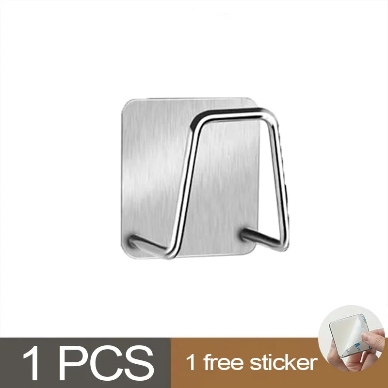 Stainless Steel Wall Mounted Kitchen Sponge Holder Rack