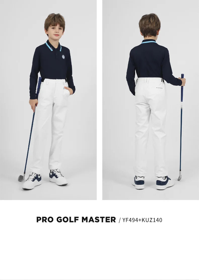 PGM Golf Pants Children's Clothing Boys Autumn Winter Warm Thick Fleece Golf Trousers Youth Kids Sports Sweatpant S-XL - Buy online at  Vibe In Cart.