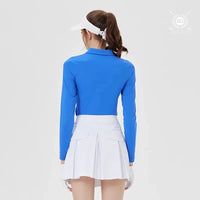 BG Golf Women's High Waist Short Skirt Slim Fit GOLF Jersey Clothing Sports Tennis Pleated Skort Ladies Golf Wear