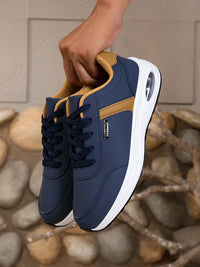 Men's Waterproof Non-Slip Casual Sports Shoes Lace-Up