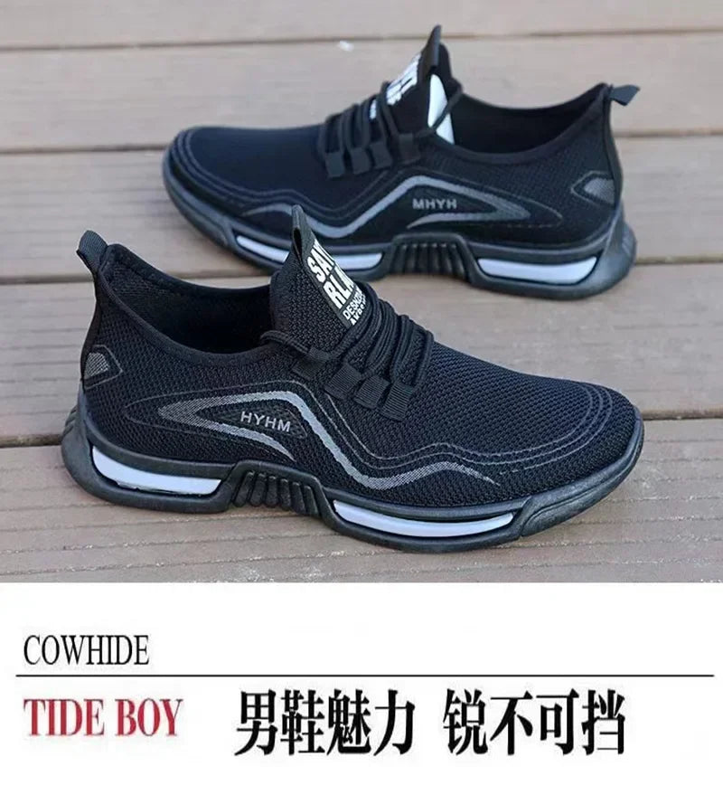 Men Shoes Slip on Fashion Sneakers Male Sport Running Shoes Breathable Gym Training Walking Tennis Shoes Non Slip Workout Flats - Buy online at  Vibe In Cart.