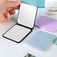 Foldable Makeup Mirror Portable Double-Sided Mirror Student Dormitory Desktop Small Gift Wholesale - Buy online at  Vibe In Cart.
