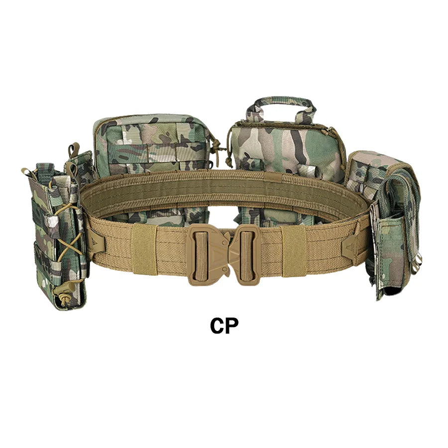YAKEDA  Training belt outdoor patrol eight piece set, detachable and adjustable training belt - Buy online at  Vibe In Cart.