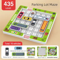 Children's educational puzzle game for logical thinking and concentration, parking lot with moving vehicles and maze toys - Buy online at  Vibe In Cart.