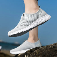Men's Breathable Mesh Casual Shoes Non-Slip Outdoor Lightweight