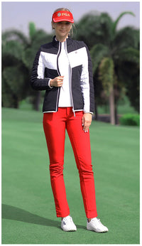 PGM Women Winter Golf Pants Lady Waterproof Warm Pant Fleece Snow Prevention Trousers Girls Elastic Straight Sweatpant XS-XXXL - Buy online at  Vibe In Cart.