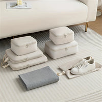 6-Piece Compression Packing Cubes Made of Polyester