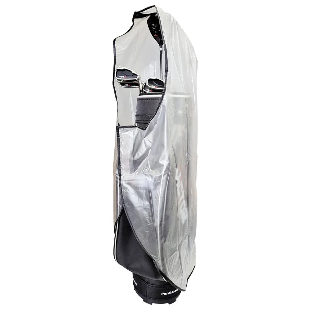 Waterproof Nylon Golf Bag Cover with Zipper, Large Capacity