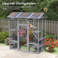 Catio Outdoor Cat Enclosure, Large Cat House for Mulitiple Cats Walk in Cat Cage with Waterproof Cover and Sunshine Panel Roof - Buy online at  Vibe In Cart.