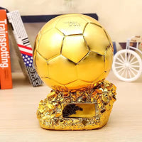 Golden Ball Football Cup Office Decoration with Electroplated Technology Football Cup Resin Gift and Birthday Gift Artefact - Buy online at  Vibe In Cart.