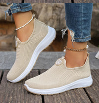 Women's Mesh Breathable Casual Shoes Large Size Soft Sole Slip-On