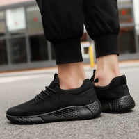 Men's Casual Sneakers Breathable Comfortable Walking Shoe Lace-up and Anti-slip Athletic Jogging Tennis Shoe Large Size 39-50 - Buy online at  Vibe In Cart.