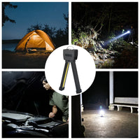 Gym Lamp for Posing 7th Gear Dimming Portable Magnet LED Flashlight with Hanging Hook Handheld Rechargeable Worklight for Garage - Buy online at  Vibe In Cart.