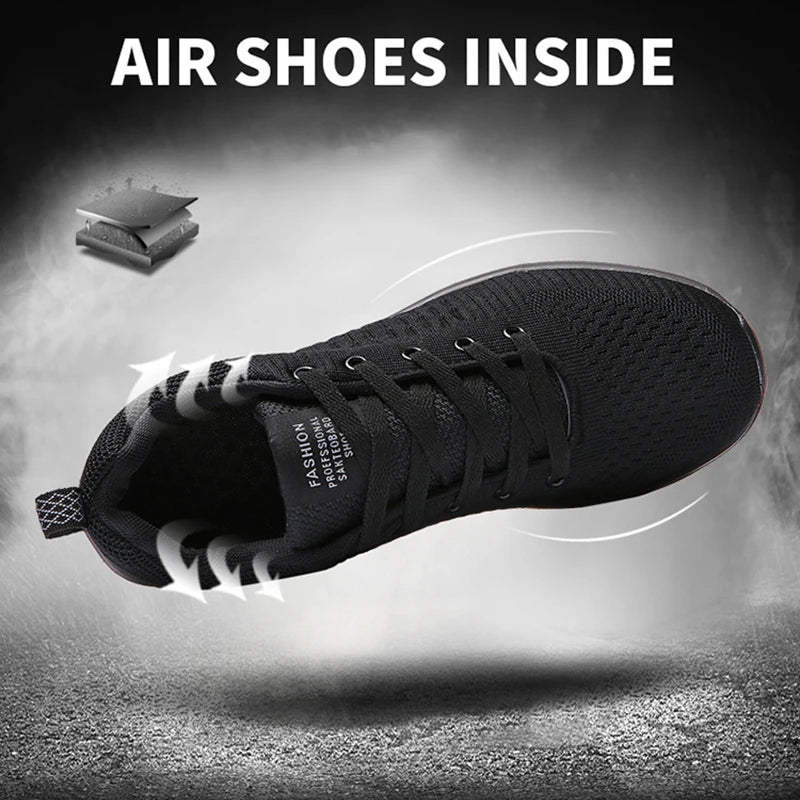 Men Running Shoes Breathable Light Comfortable Men's Casual Shoes Tenis Outdoor Slip On Walking Sneakers - Buy online at  Vibe In Cart.